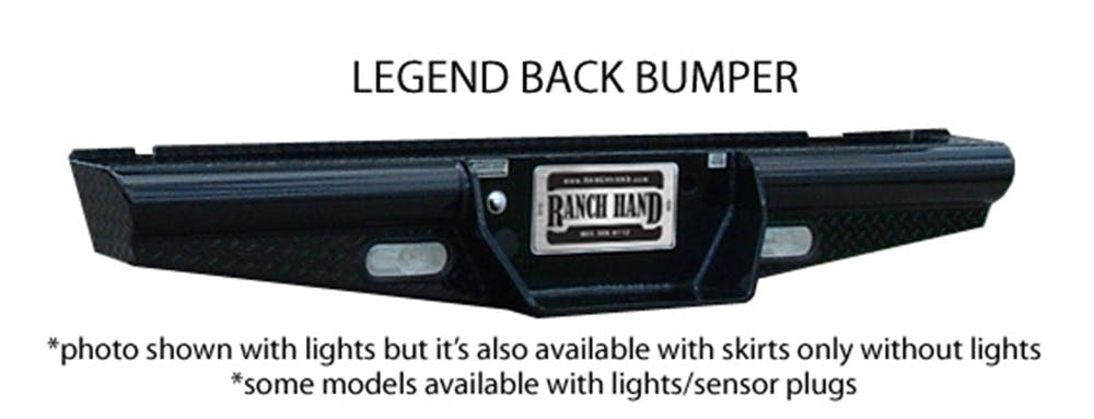 Legend Series Rear Bumper #BBC998BLS