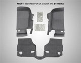 Carpet BedRug Direct-Fit 3 Piece Footwell Coverage #BRJK07F2