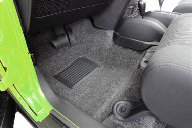 Carpet Direct-Fit 4 Piece Footwell Coverage #BRJK07F4