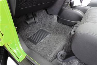 Carpet BedRug Direct-Fit 4 Piece Footwell Coverage #BRJL18F4