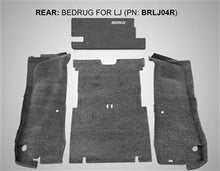 Load image into Gallery viewer, Carpet BedRug Direct-Fit 4 Piece Wheel Wells Cargo Floor Tailgate Coverage #BRLJ04R