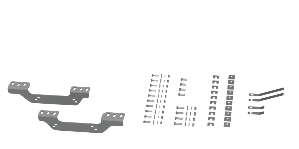 B&W Fifth Wheel Trailer Hitch Mount Replacement Rail Kit #RVR2506