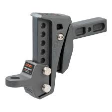 REBELLION XD ADJUSTABLE CUSHION HITCH BALL MOUNT (2" SHANK, 15,000 LBS.) #45949