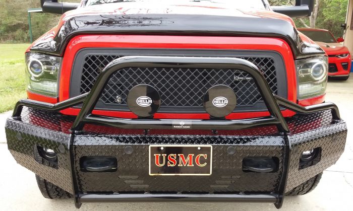 Ram Summit Bullnose Front Bumper #BSD101BL1S